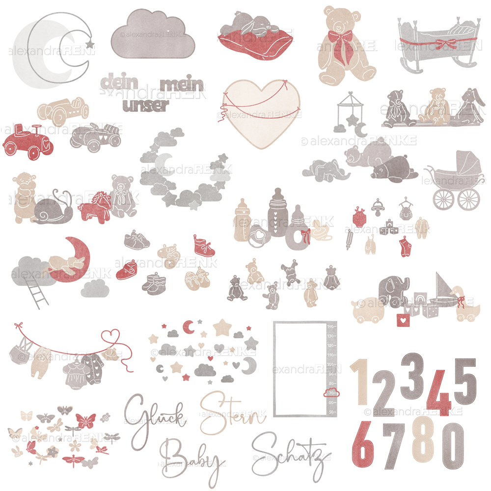Piggy Craft metal cutting dies - Baby Clothing Model recensie en prijs