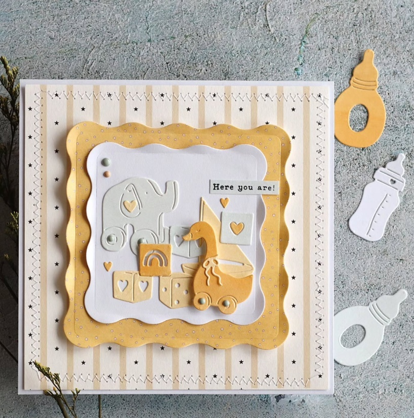 Piggy Craft metal cutting dies - Baby Clothing Model recensie en prijs