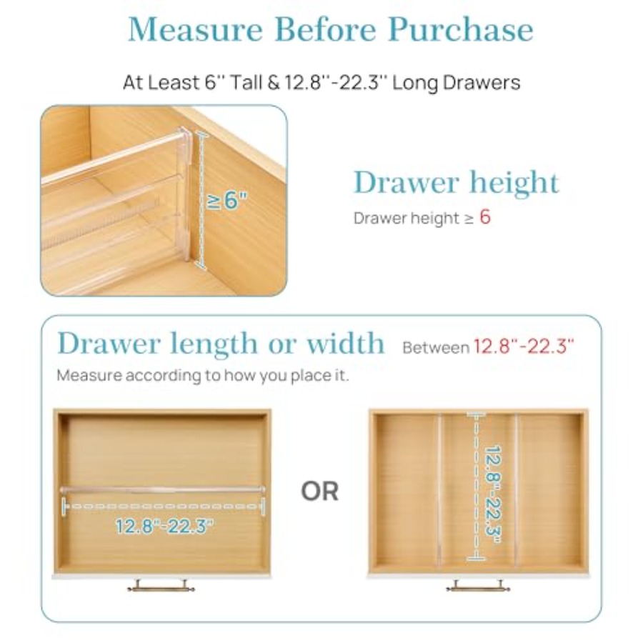 8 Pack 6 Tall Adjustable Expan - Baby Clothing Dresser recensie en prijs