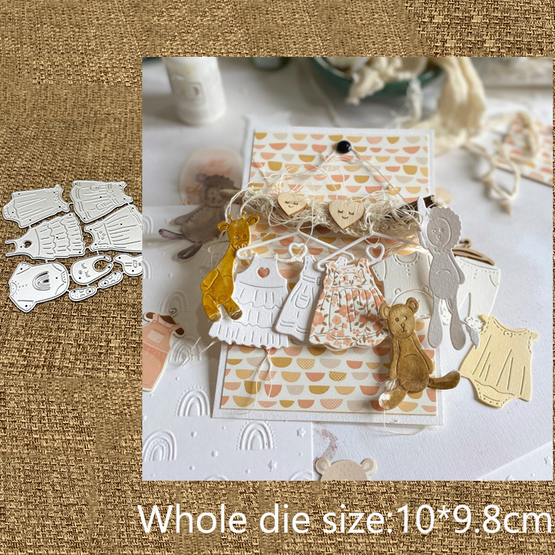 New Design Craft Metal stencil - Baby Clothing Model recensie en prijs