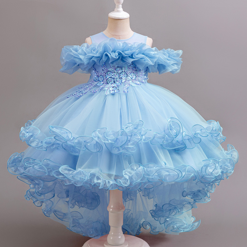 Girl Flower Princess Sequins B - Baby Clothing Dresser recensie en prijs