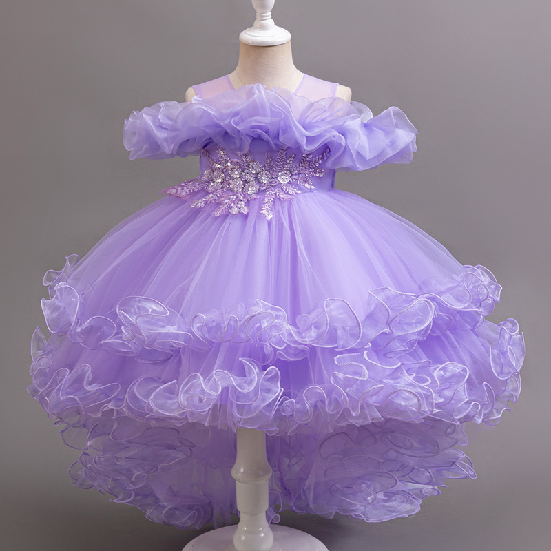 Girl Flower Princess Sequins B - Baby Clothing Dresser recensie en prijs