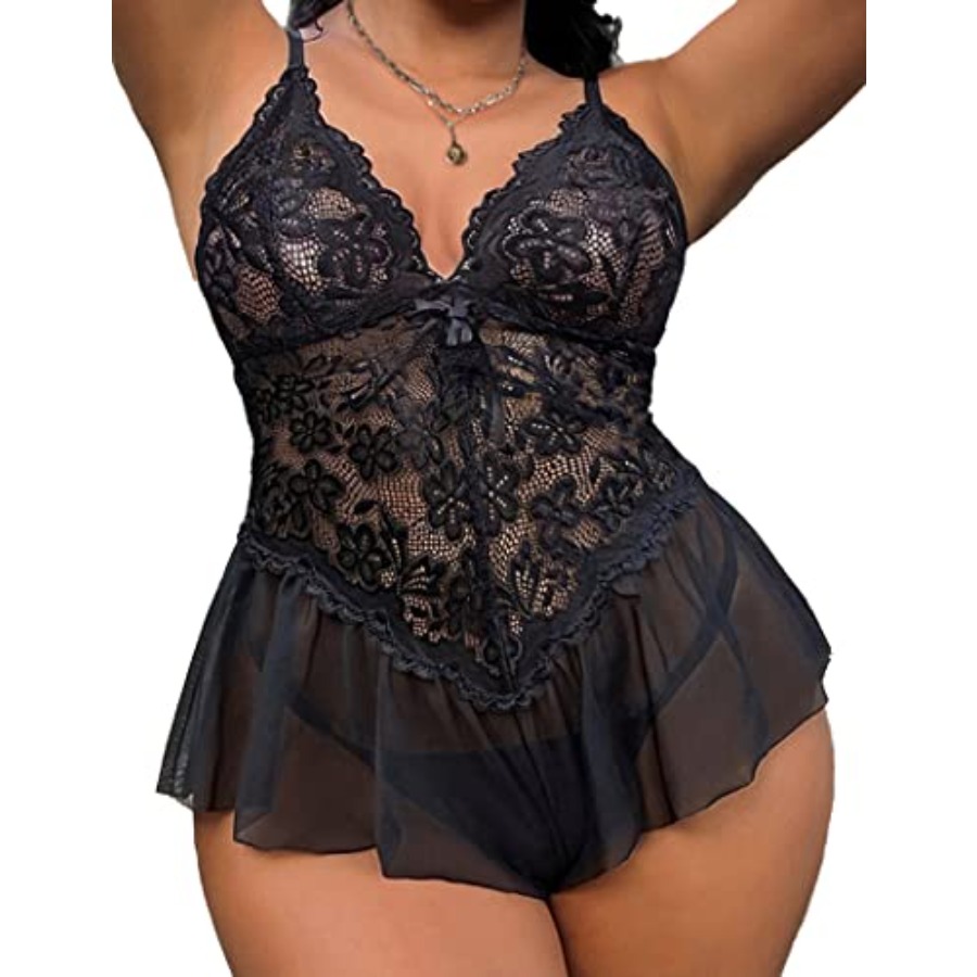 Avidlove Plus Size Lingerie fo - Bamboo Bodysuit Baby recensie en prijs