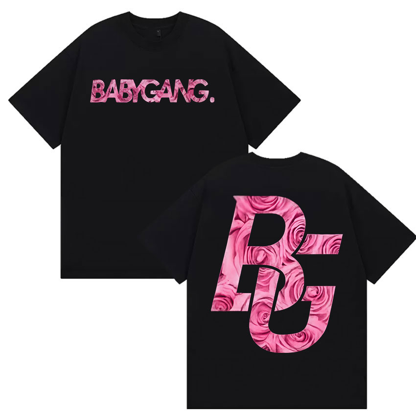 Rapper Baby Gang Album Tour Lo - Baby Clothing Logo recensie en prijs