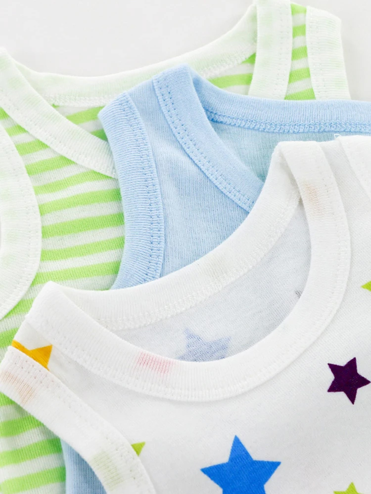 3pcs Random Baby Summer Triang - Bamboo Bodysuit Baby recensie en prijs