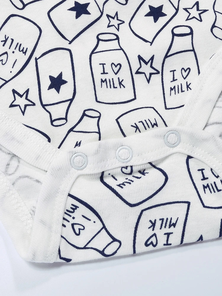 3pcs Random Baby Summer Triang - Bamboo Bodysuit Baby recensie en prijs