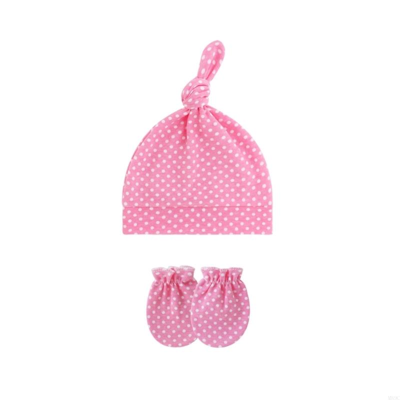 M89C 3 Set Cotton Baby Hat and - Baby Mittens Scratch recensie en prijs