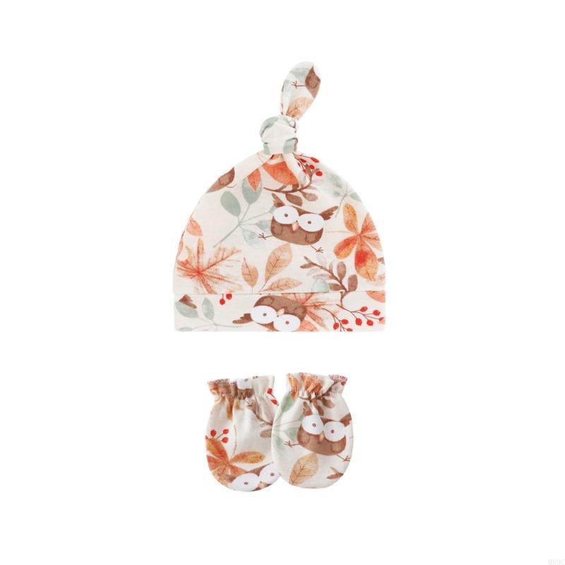 M89C 3 Set Cotton Baby Hat and - Baby Mittens Scratch recensie en prijs