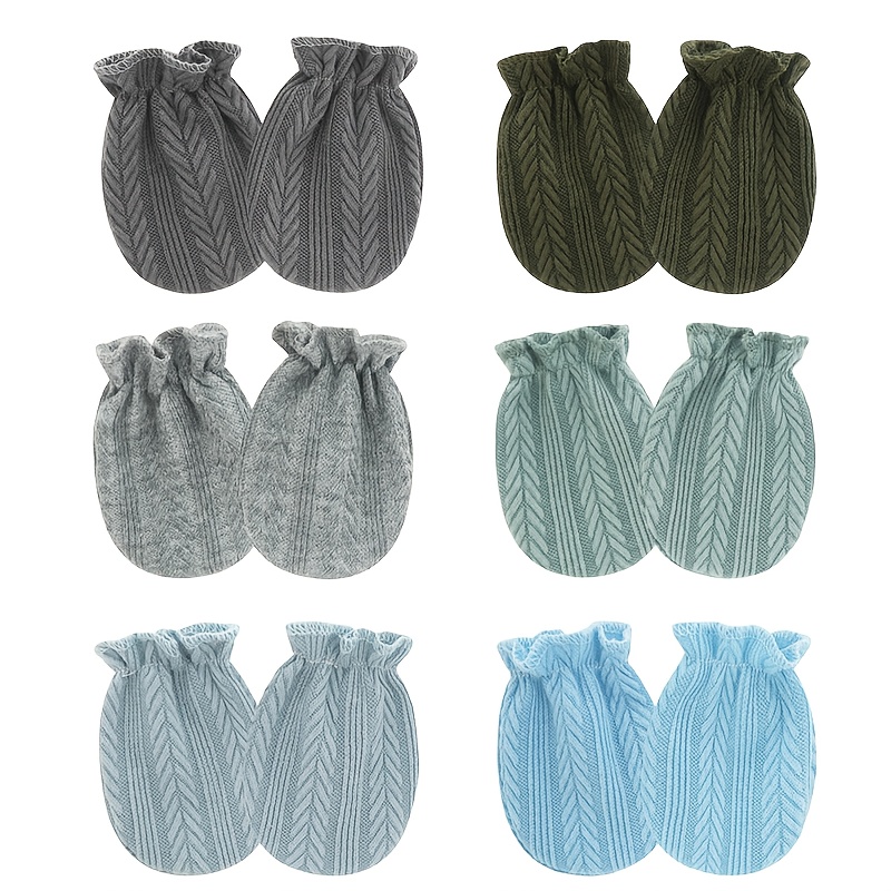 6 Pairs/lot Newborn Gloves Sol - Baby Mittens Scratch recensie en prijs